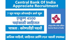 Central Bank of India Apprentice Recruitment 2025