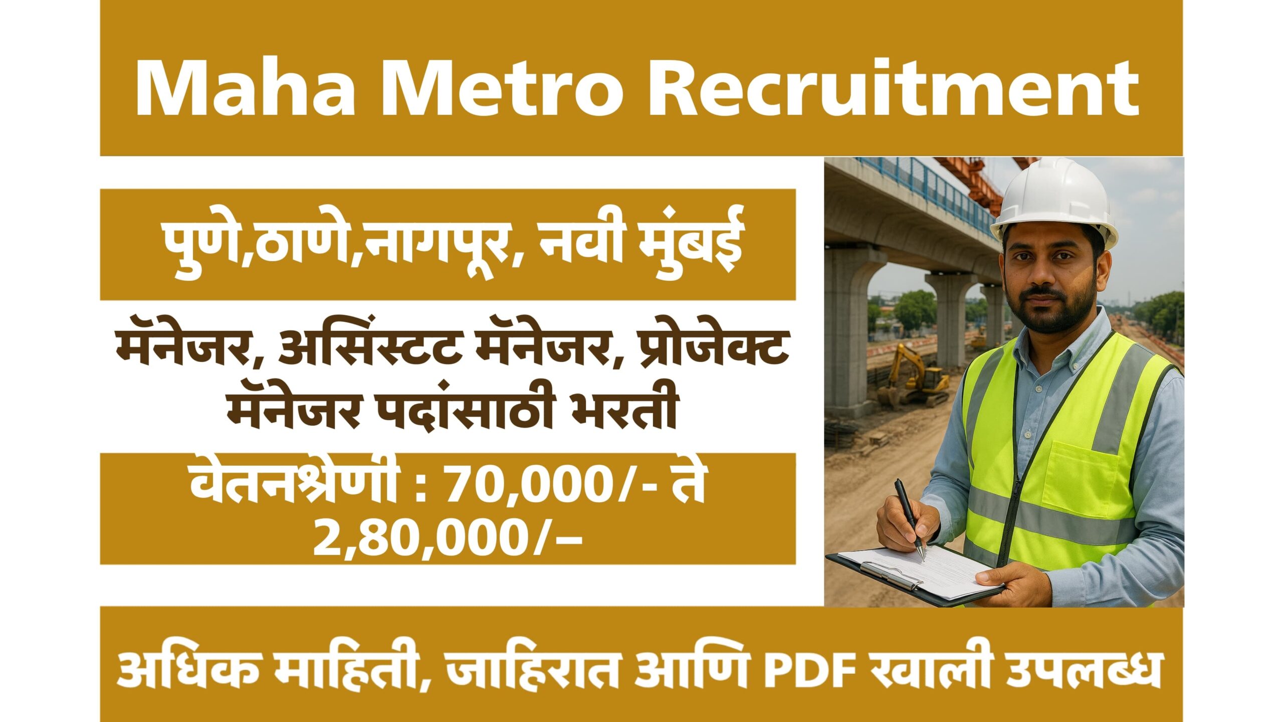 Maha Metro Recruitment