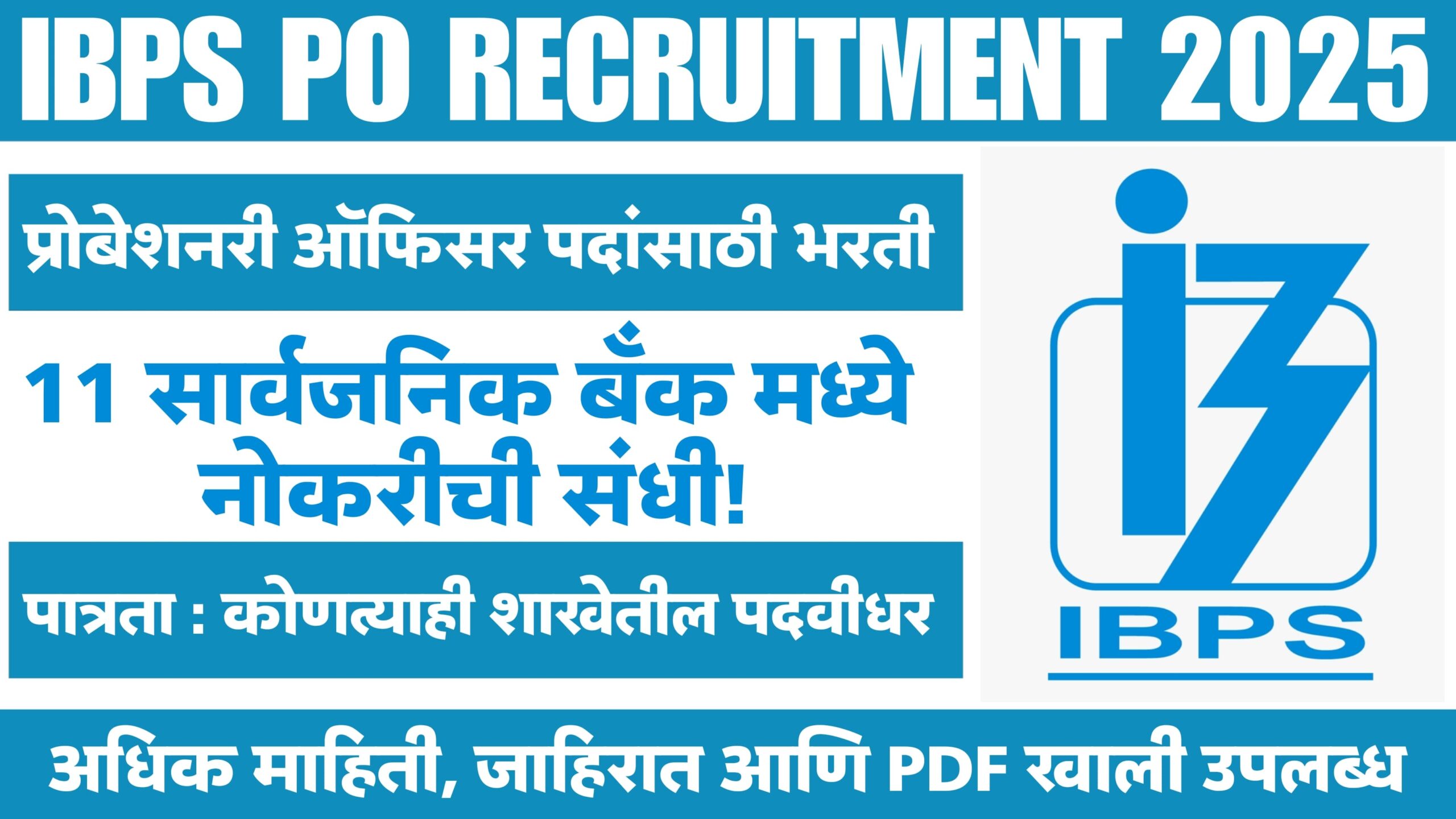 IBPS PO Bharti 2025