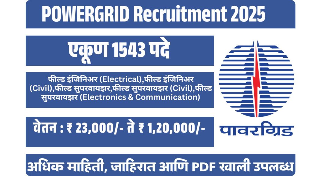 POWERGRID Recruitment 2025